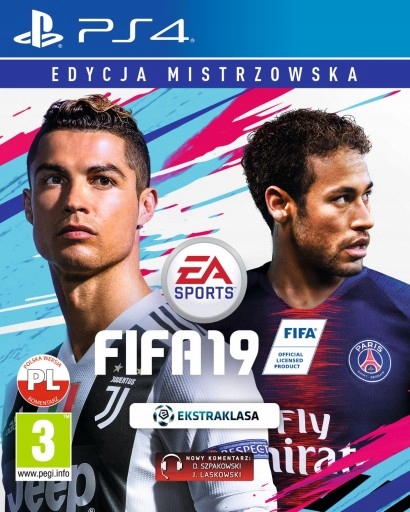 FIFA 19 PL PS4 / SKLEP / EDYCJA MISTRZOWSKA /