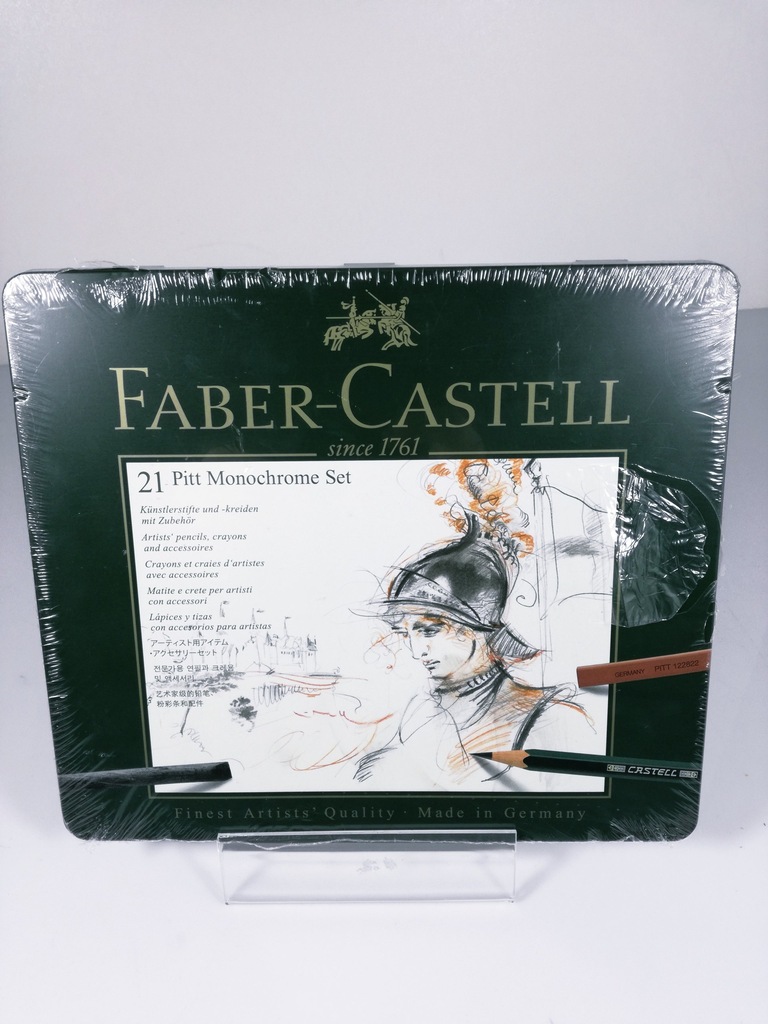 Zestaw FABER-CASTELL Pitt Monochrome 21 elementów