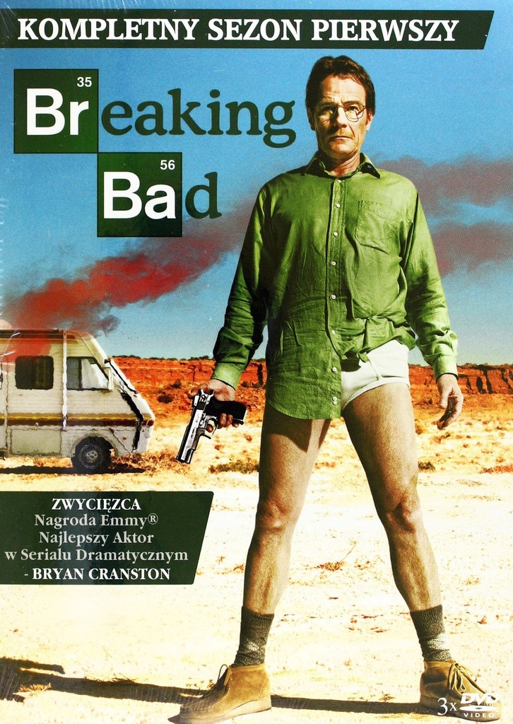 BREAKING BAD SEZON 1 [BOX] [3DVD] POLSKI LEKTOR