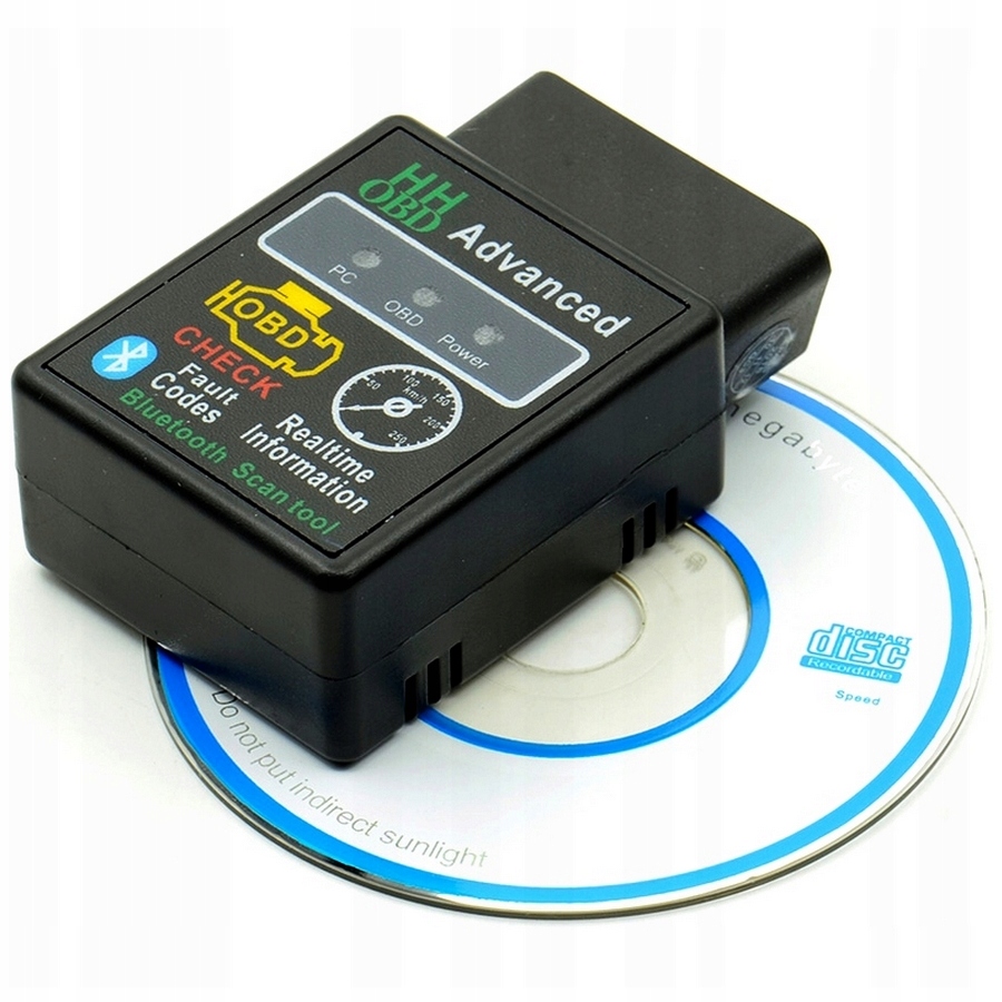 Адаптер elm bluetooth 327 для диагностики авто стандартный коннектор obd ii 3003