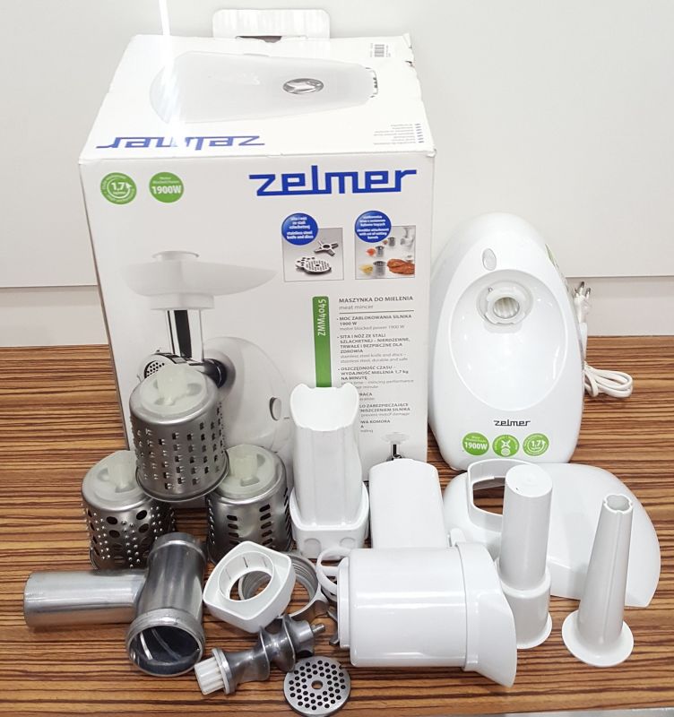 MASZYNKA DO MIĘSA ZELMER ZMM4045W NA GWARANCJI!!!