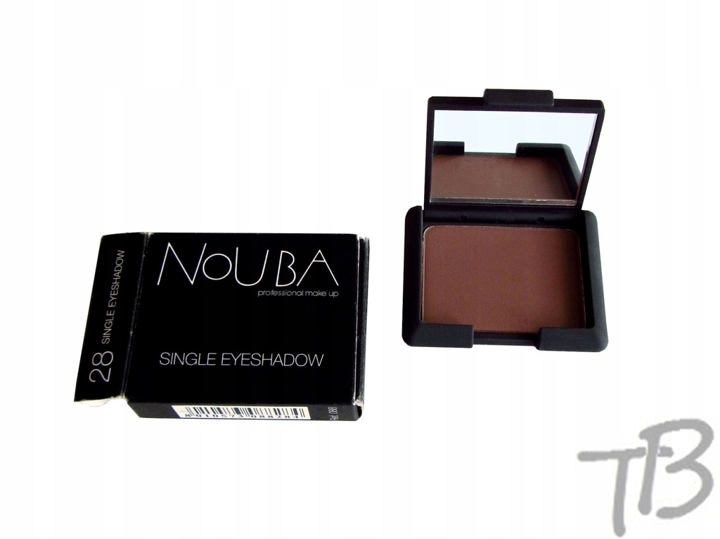 cienie NOUBA SINGLE EYESHADOW 28 czekoladowy mat