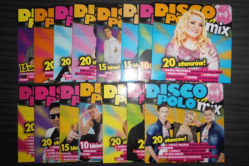 Disco Polo Mix 15 płyt - CD album