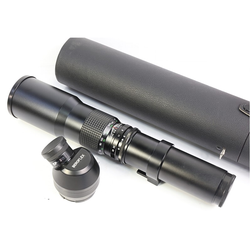 BEROFLEX 500mm f/8 obiektyw luneta T2 M42 wizjer
