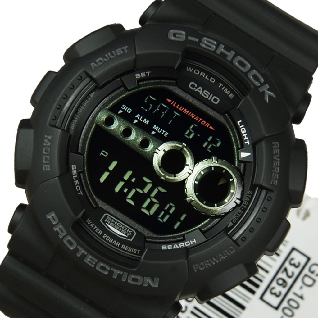 Casio gd 100 1b фото на руке