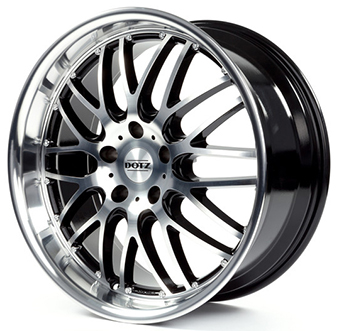 DOTZ MUGELLO 17 4x100 ET35 FELGI HONDA PUNTO