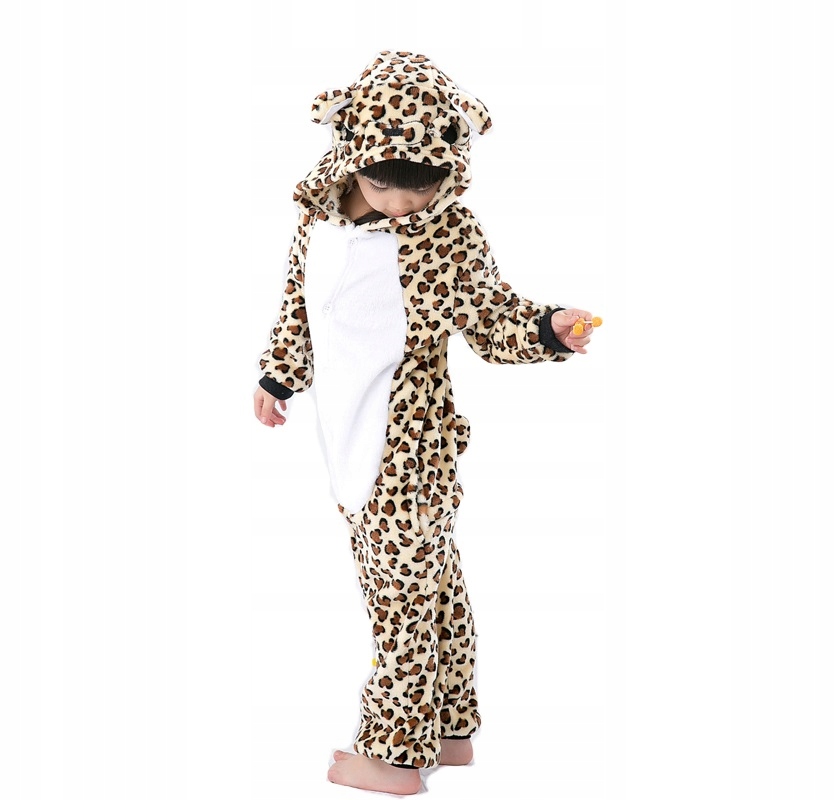 ONESIE KIGU PIŻAMA DLA DZIECI LEOPARD L