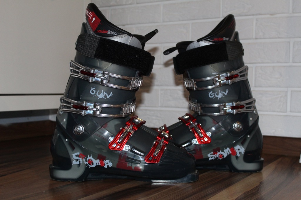 Buty narciarskie SALOMON GUN rozm. 28,5 7093973031 Buty narciarskie SALOMON GUN rozm. 28,5 7093973031