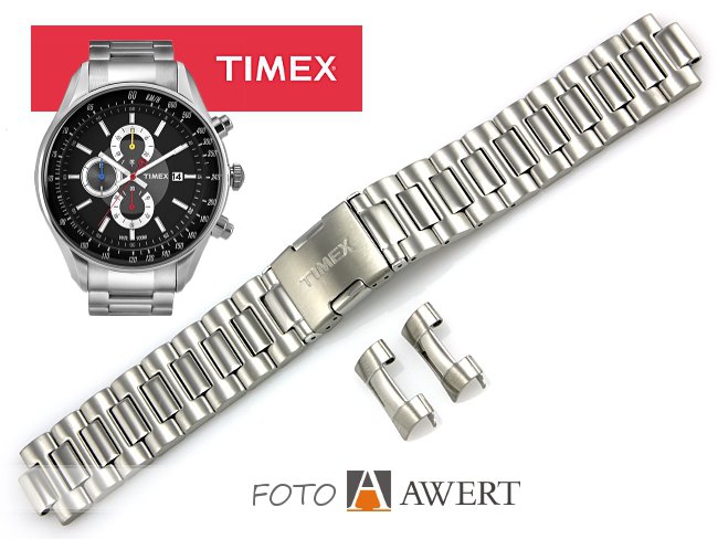 ORYGINAŁ bransoleta TIMEX T2N153 + teleskopy 20 mm