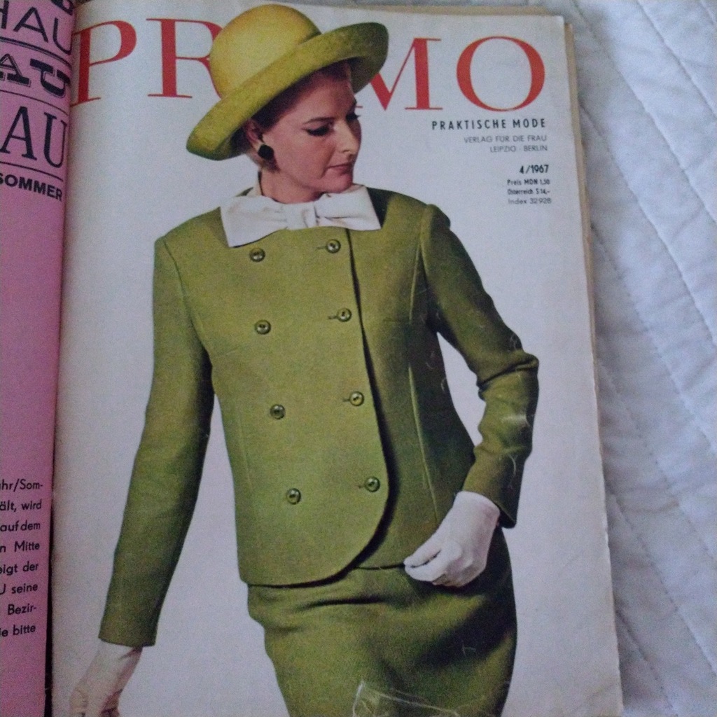Stare wykroje,moda PRAMO 1967/68 rok!!!