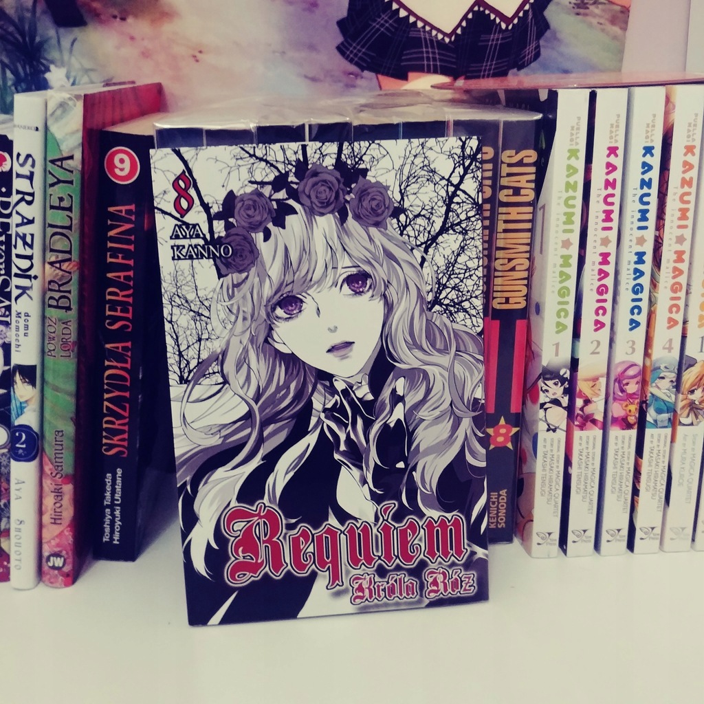 requiem króla róż tom 8 manga anime komiks japońsk