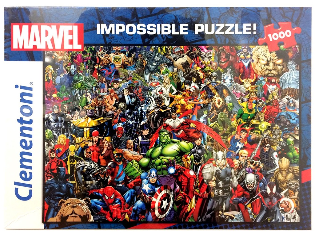 Puzzle Impossible Marvel 1000 el. Bohaterowie