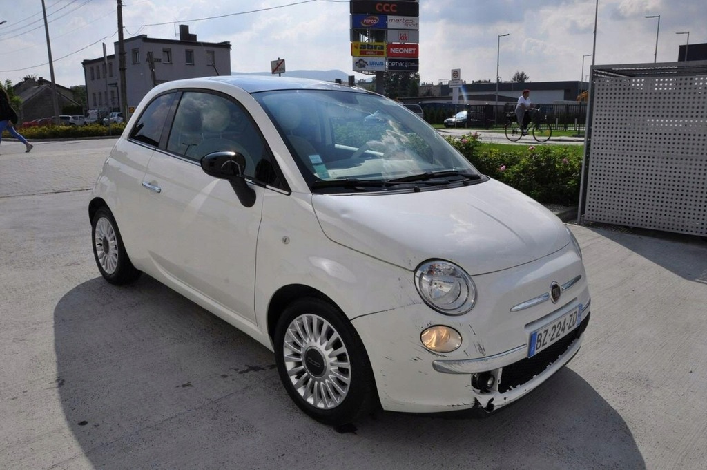 Fiat 500 uszkodzony - grupa icd kęty !