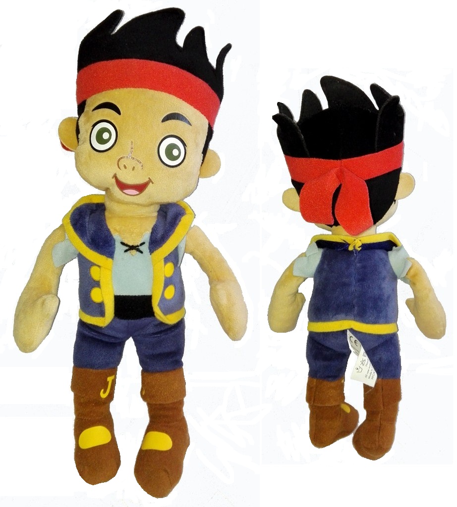 DISNEY JAKE I PIRACI Z NIBYLANDII maskotka 35CM
