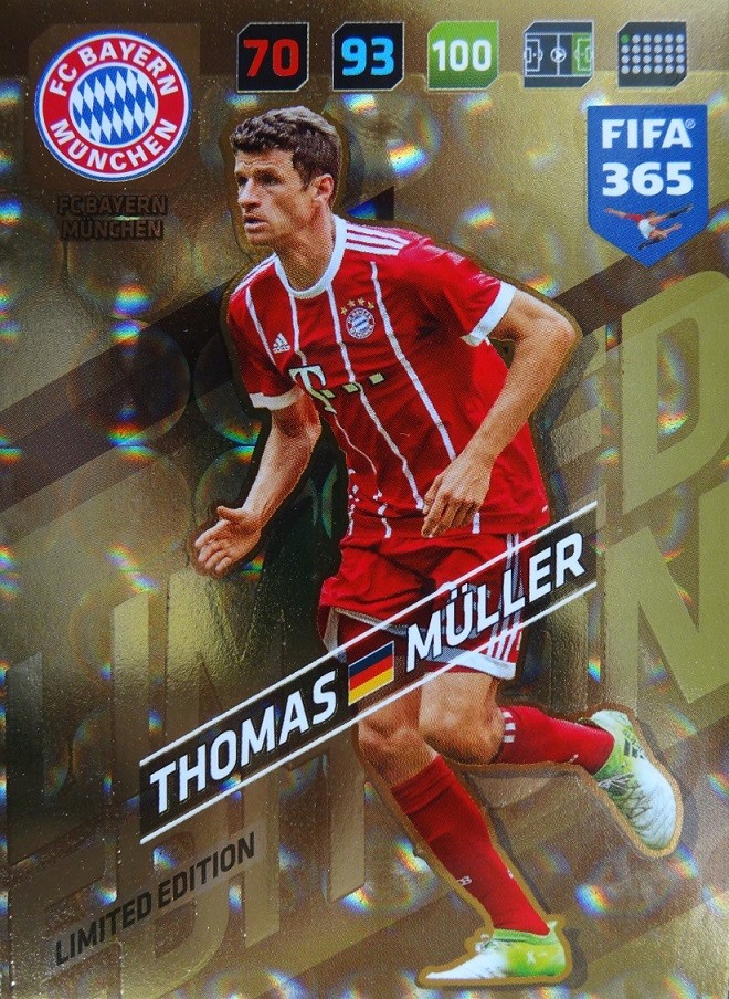 2018 FIFA 365 KARTY PIŁKARSKIE LIMITED MULLER - 7328213323 - oficjalne