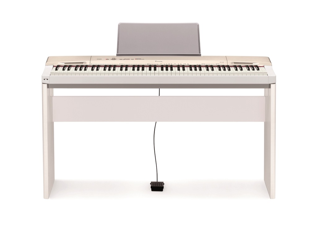CASIO PX 160 GD ZŁOTE PIANINO CYFROWE + STATYW