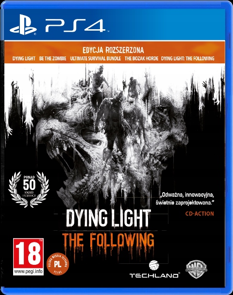 DYING LIGHT THE FOLLOWING * PL [PS4] MadGames W-wa