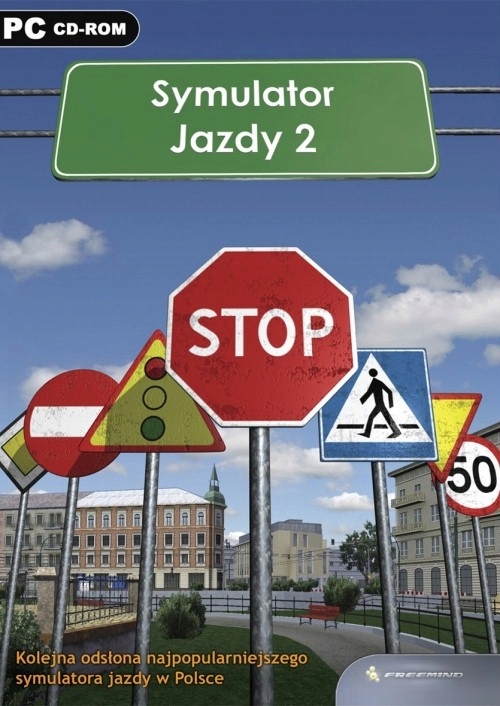 SYMULATOR JAZDY SAMOCHODEM OSOBOWYM 2; NAUKA JAZDY