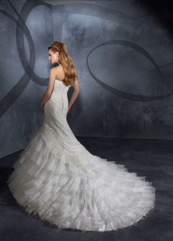 Mori Lee 2912 luksusowa nowa suknia ślubna biała
