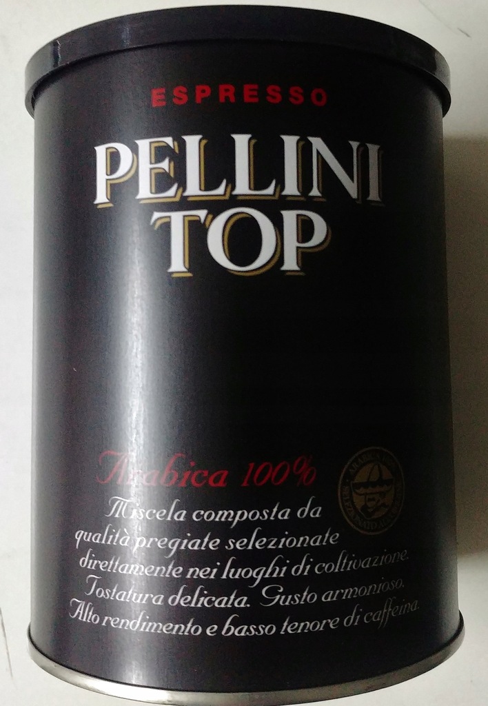 Pellini TOP Espresso kawa mielona - puszka 250g
