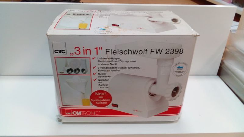 MASZYNKA CLATRONIC FW 2398