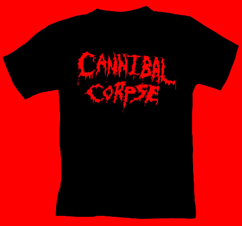 CANNIBAL CORPSE stare logo koszulka DEATH666wzorów