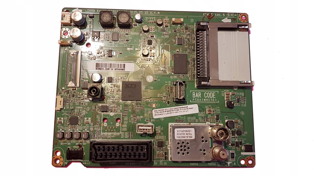 LG 43LF510V EAX66453203 EBR79594638 EBT64049802