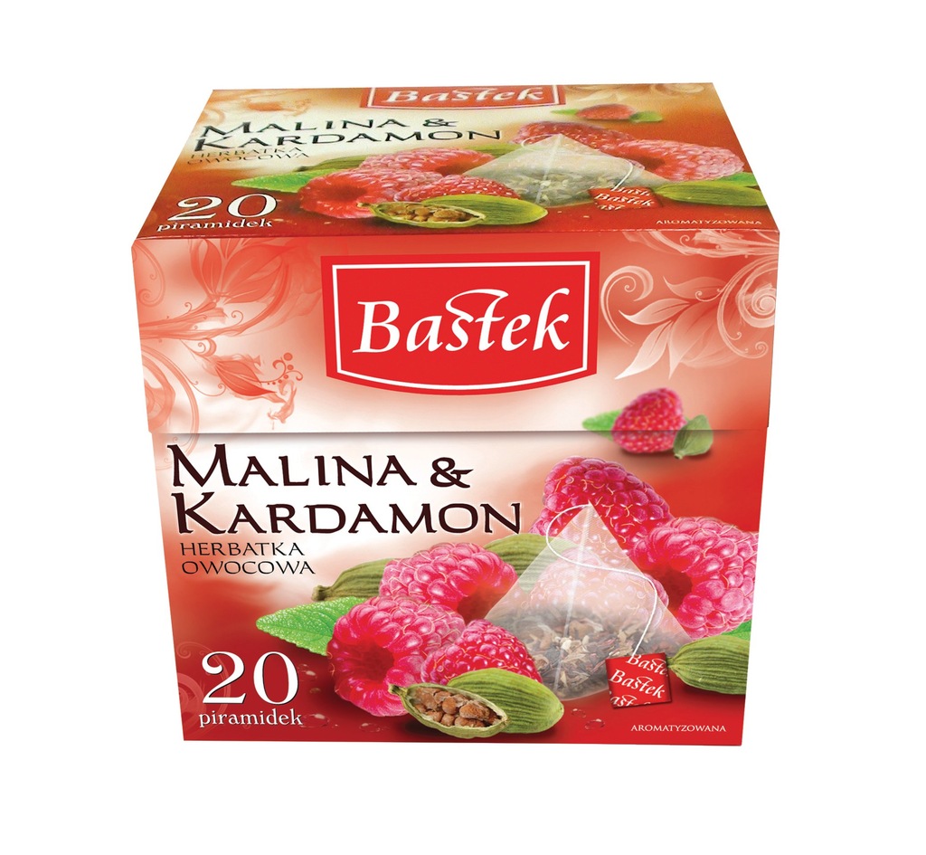 Bastek Herbata owocowa Malina &amp; Kardamon