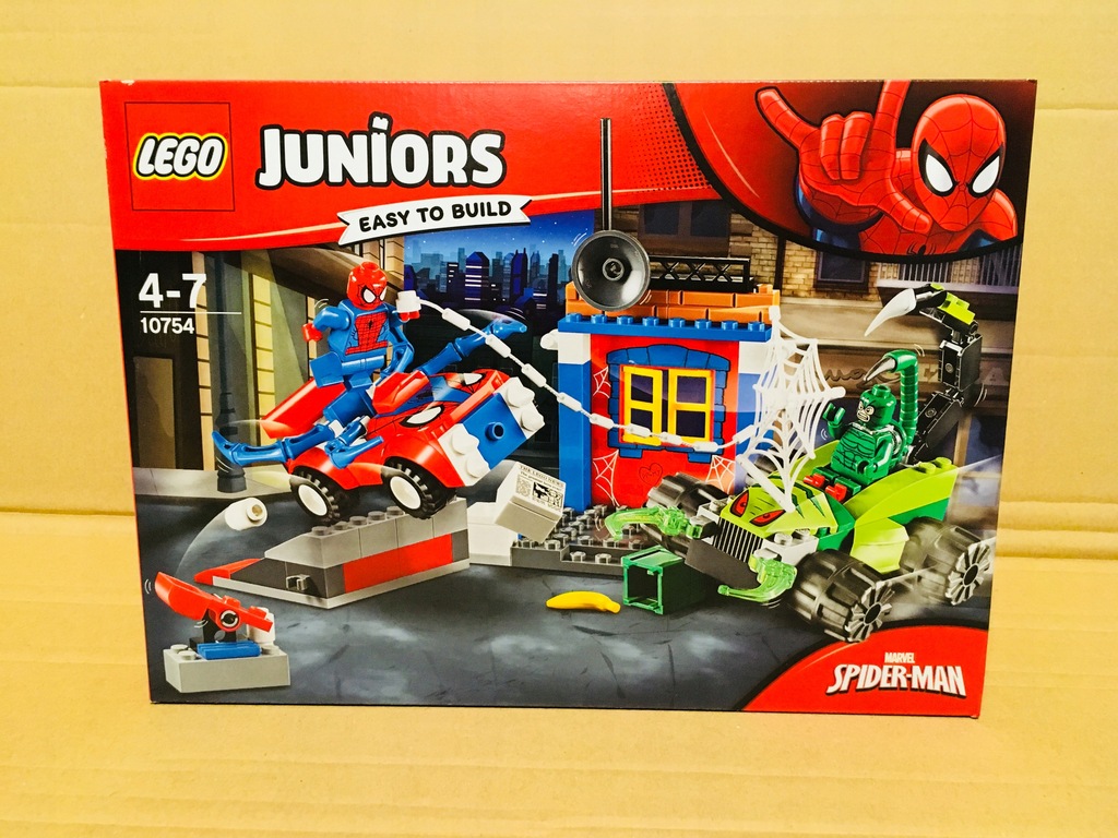 LEGO Juniors 10754 SPIDERMAN kontra SKORPION NOWE