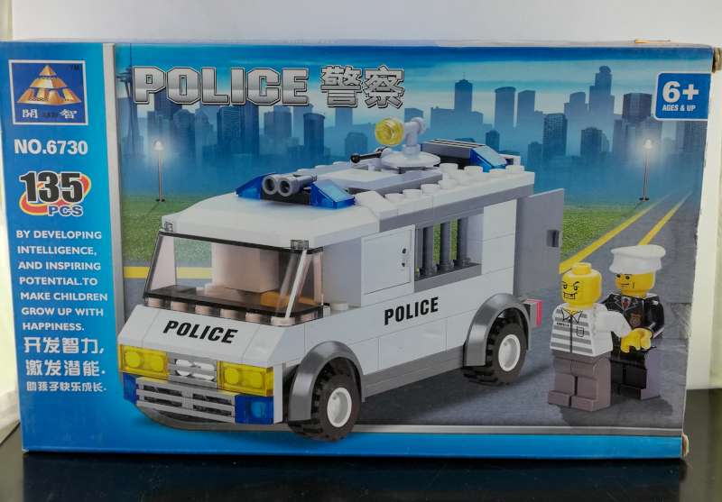 KLOCKI KAZI POLICJA 135PCS
