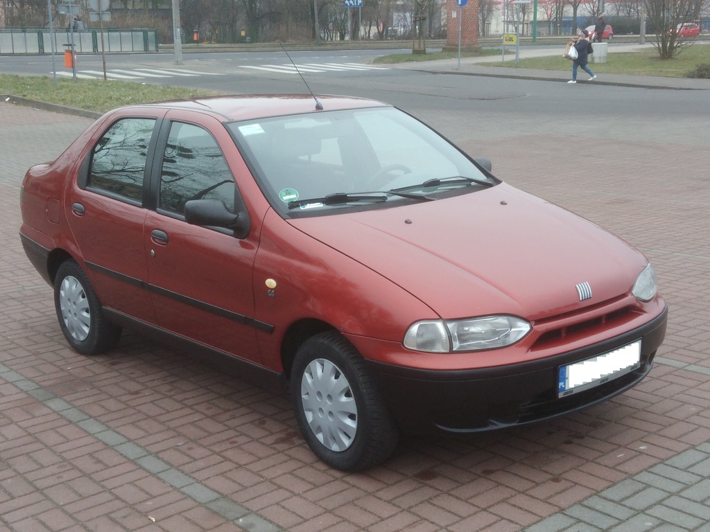 FIAT SIENA 1.4 PRZEBIEG 109.000, NOWE OPONY