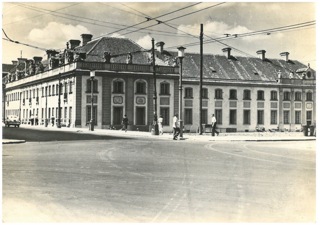 Warszawa  Pałac Branickich ul. Miodowa