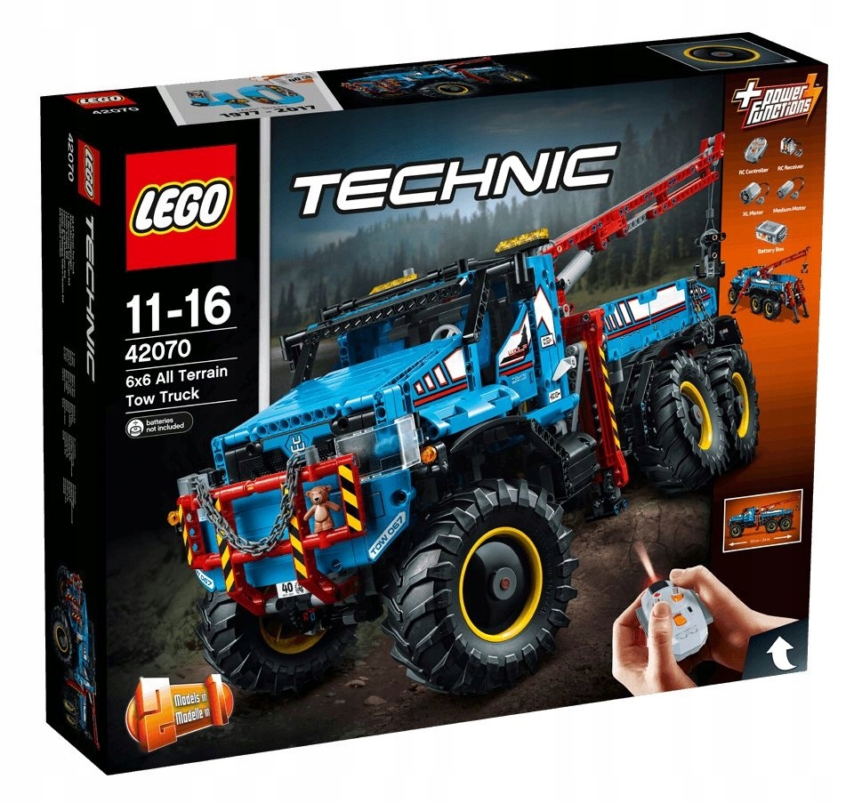 LEGO technic 42070 Terenowy holownik 6x6