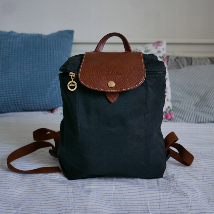 PLECAK LONGCHAMP LE PIAGE CZARNY ORIGINALNY