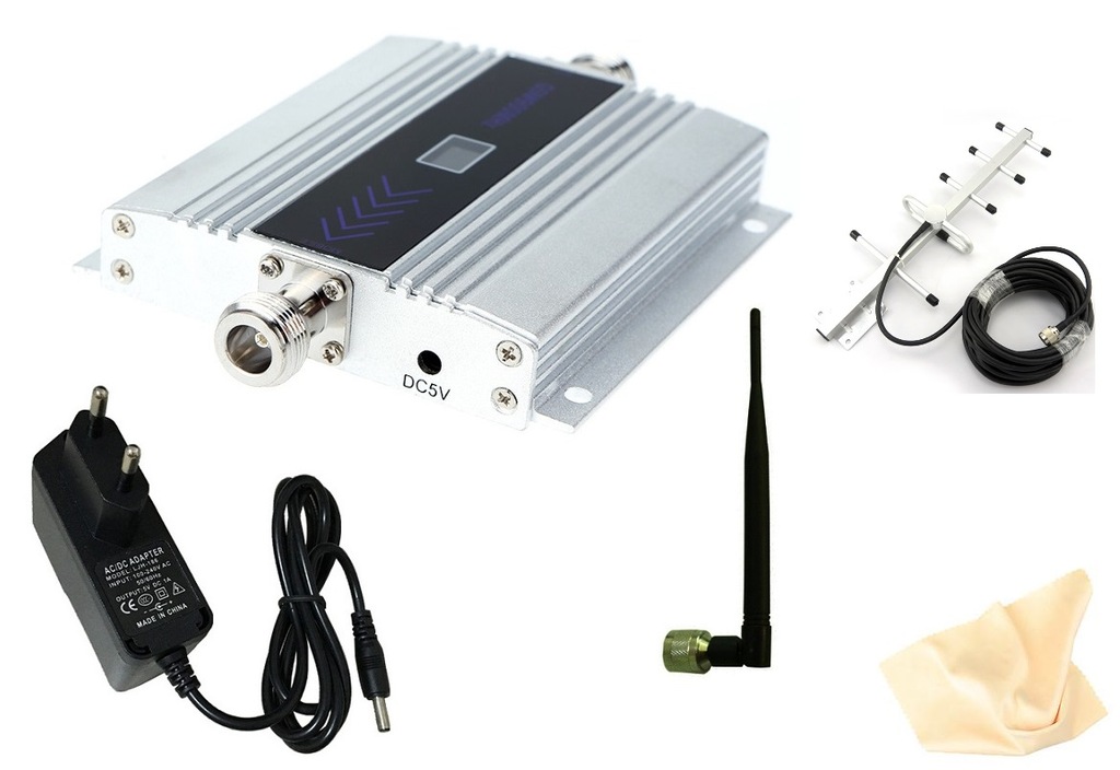 WZMACNIACZ SYGNAŁU GSM antena żeberkowa W-wa