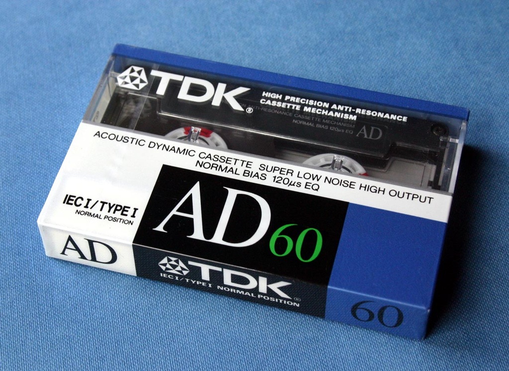 TDK AD 60, model 1988. Pewex!