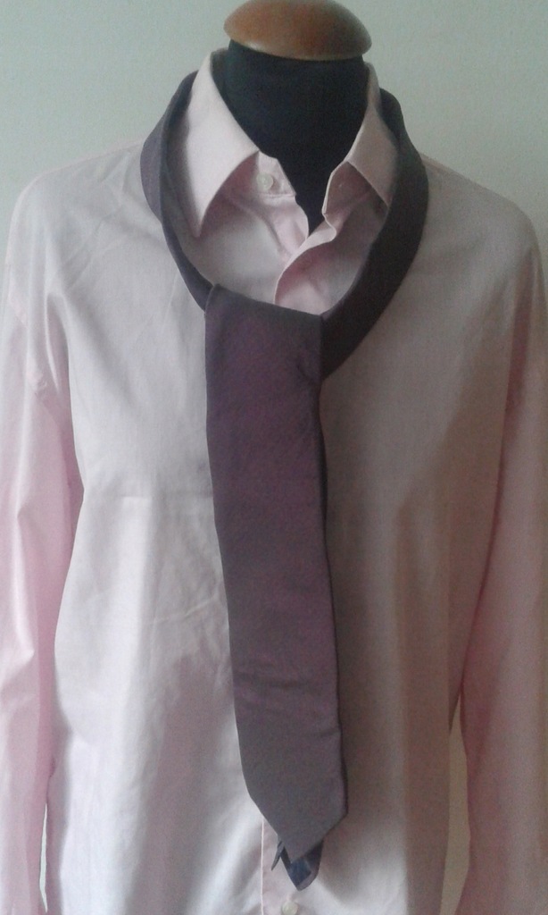 Sunset Suits krawat bordo, jedwab, hand made