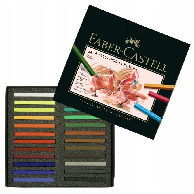 Pastele suche Faber-Castell POLYCHROMOS 24 kolory