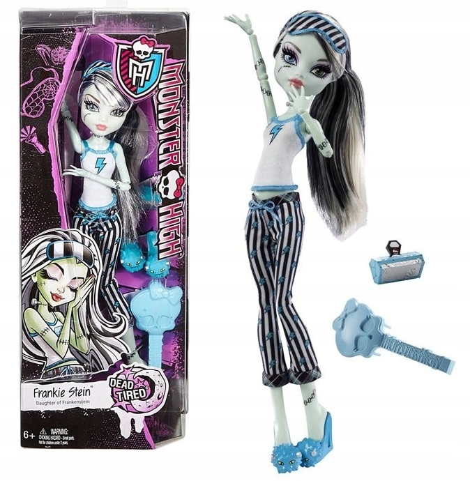 MONSTER HIGH FRANKIE STEIN seria PIŻAMA PARTY