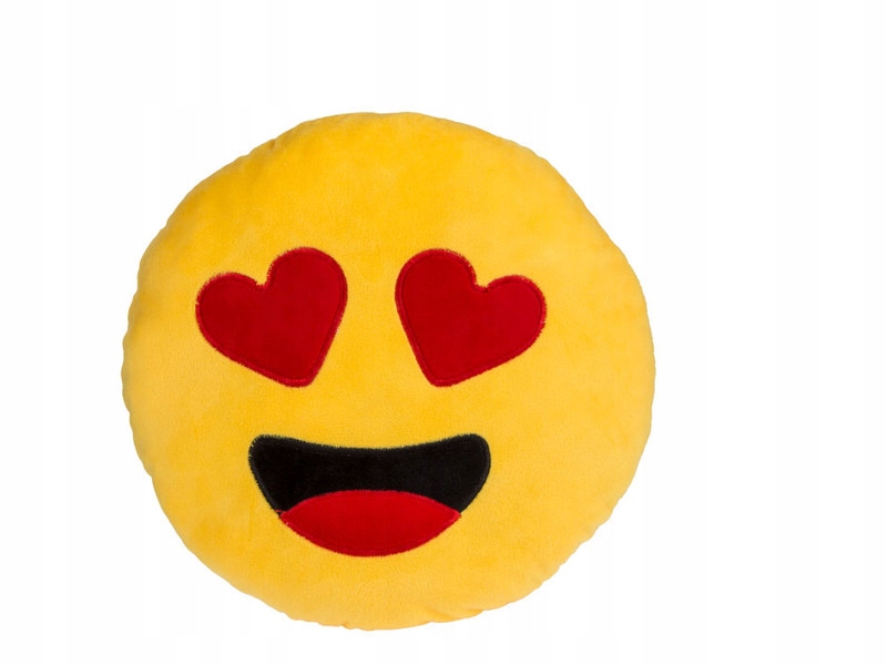 PODUSZKA EMOTIKON SERDUSZKA SERCE ZAKOCHANA EMOJI