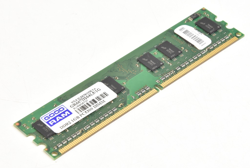 Pamięć RAM 1GB GoodRam DDr2 PC2-5300 667MHz