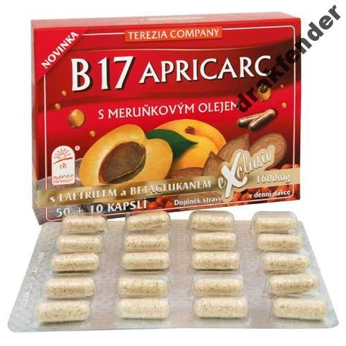 Witamina B17 Amigdalina Leatril 60 kaps Apricarc