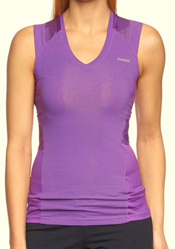 top REEBOK EASYTONE koszulka fitness BAWEŁNA  -  M