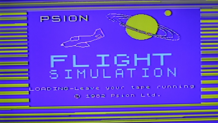 Flight Simulation - PSION - ZX SPECTRUM