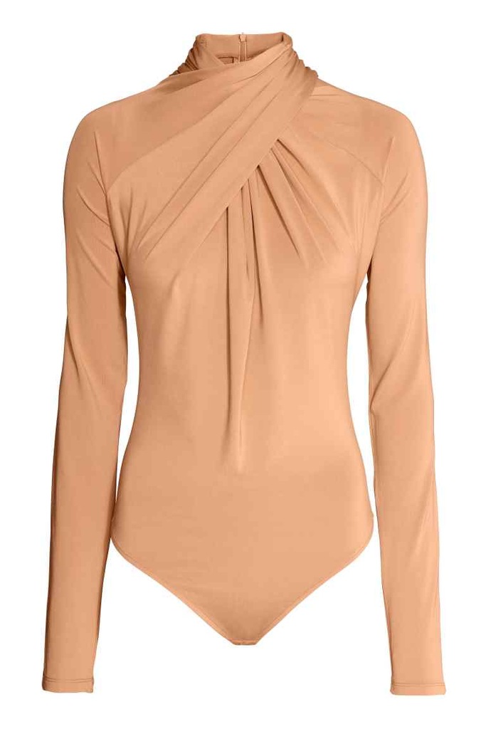 H&M body kim kardashian obcisłe zara nude S