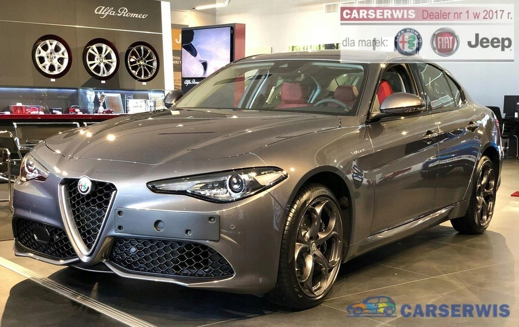 Alfa Romeo Giulia Veloce 2.0 280 KM | VESUVIO GREY