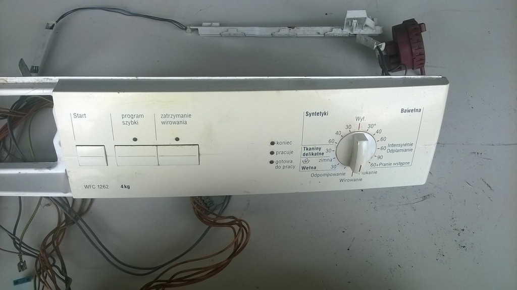 Moduł programator pralki Bosch MAXX WFC 1262