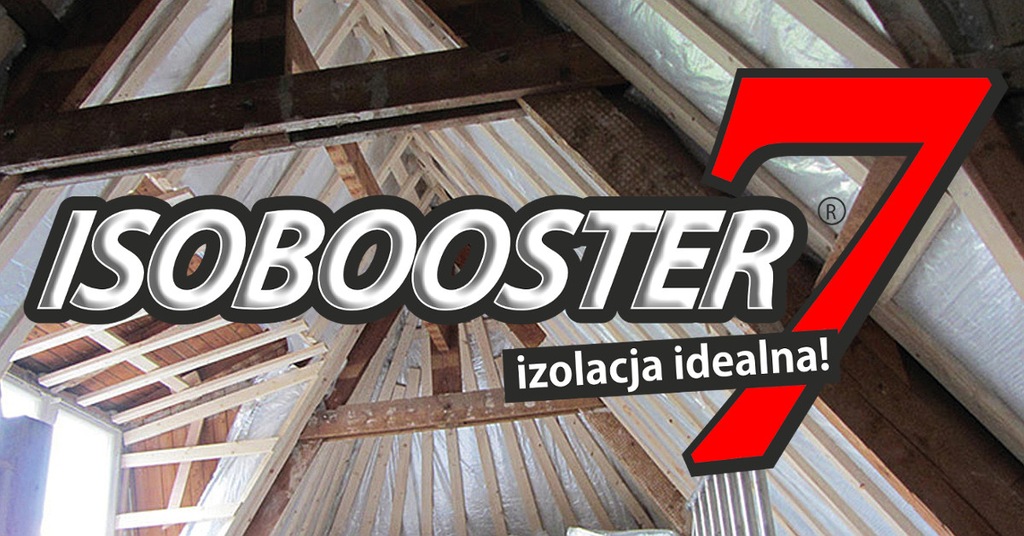 Izolacja do poddaszy ISOBOOSTER T2 nie wełna15m kw