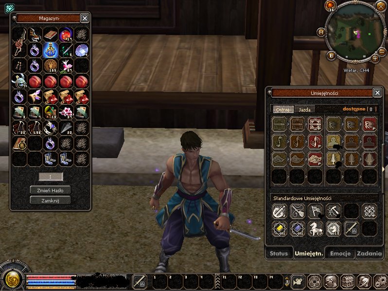 Metin2 PL Wetar Ninja Dagger 82-84 lvl skille P