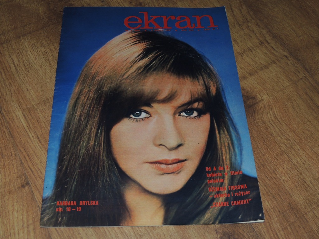EKRAN 9/1973 Barbara Brylska, Czarne chmury